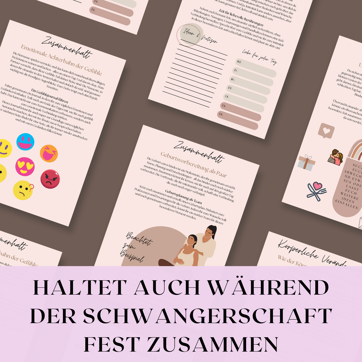 Kursbuch - Partnerschaft während der Schwangerschaft