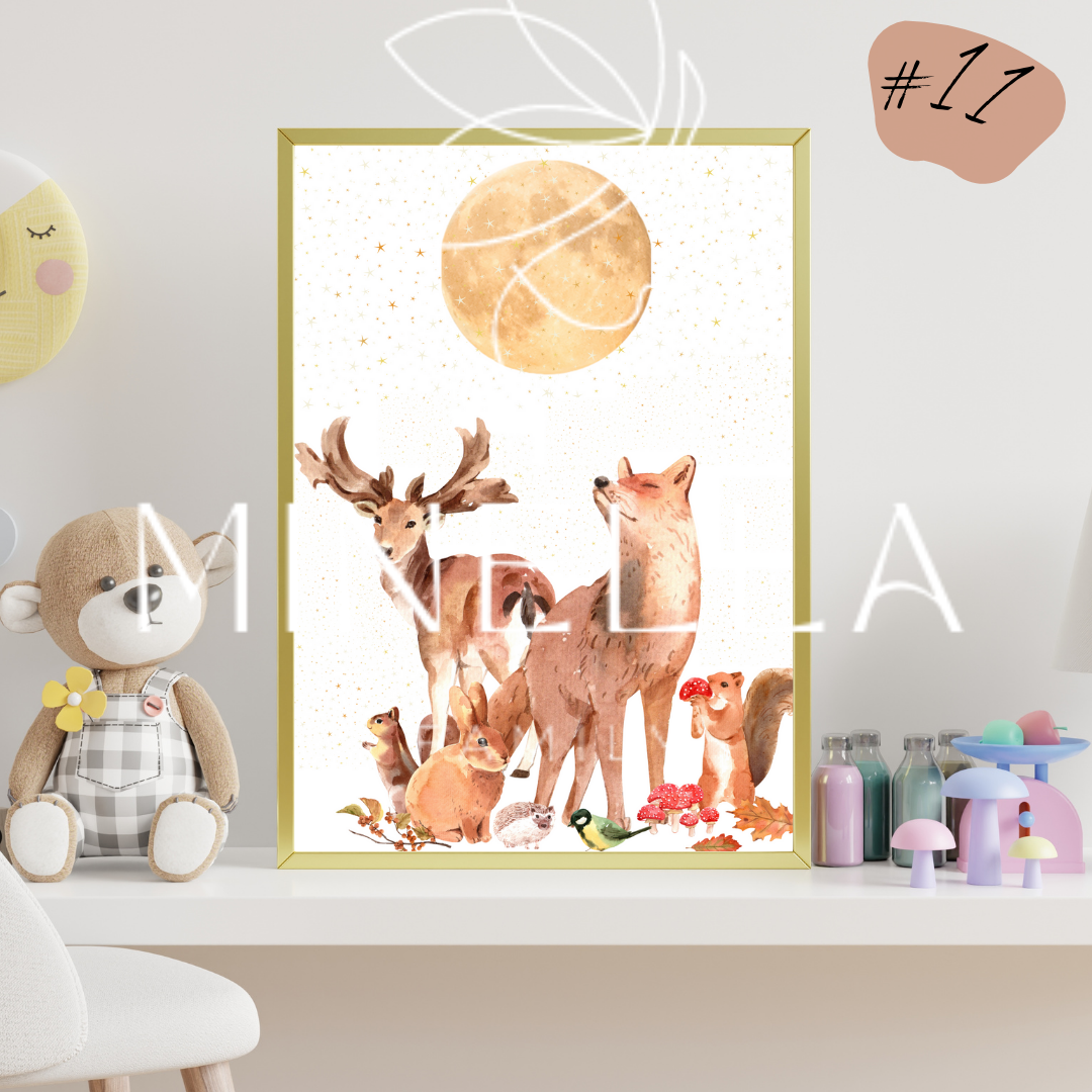 Kreative Kinderposter - Spaß und Fantasie zum Ausdrucken