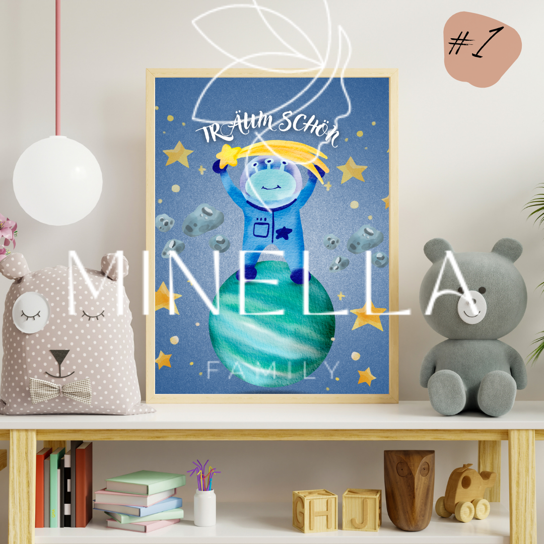 Kreative Kinderposter - Spaß und Fantasie zum Ausdrucken