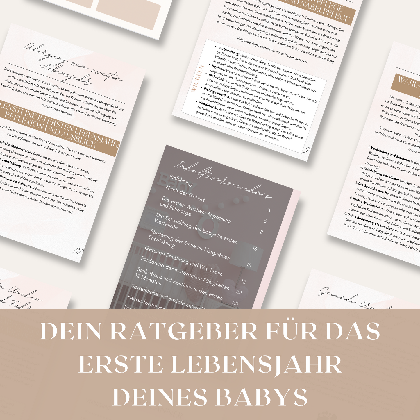 Babys erstes Jahr - Ratgeber mit praktischen Informationen und bewährten Ratschlägen für Eltern