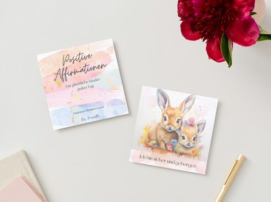 10 Positive Affirmationen für Kinder - Digital