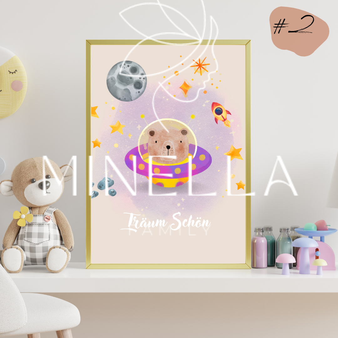 Kreative Kinderposter - Spaß und Fantasie zum Ausdrucken