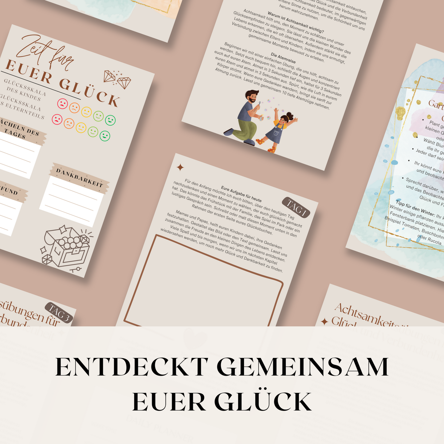 Auf dem Pfad gemeinsamer Nähe - Ein Glücksbuch zur Stärkung der Eltern-Kind-Beziehung