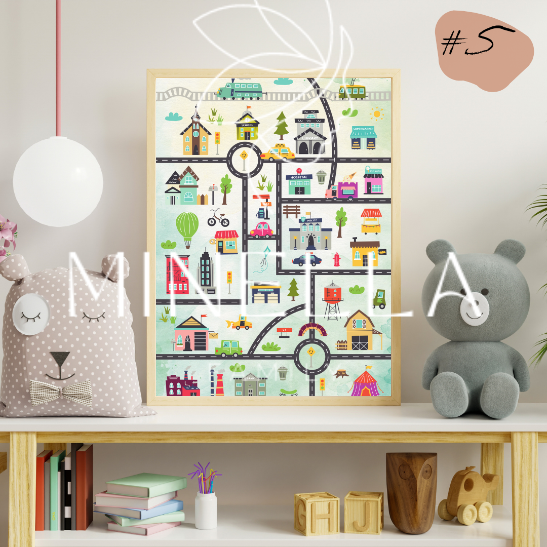 Kreative Kinderposter - Spaß und Fantasie zum Ausdrucken