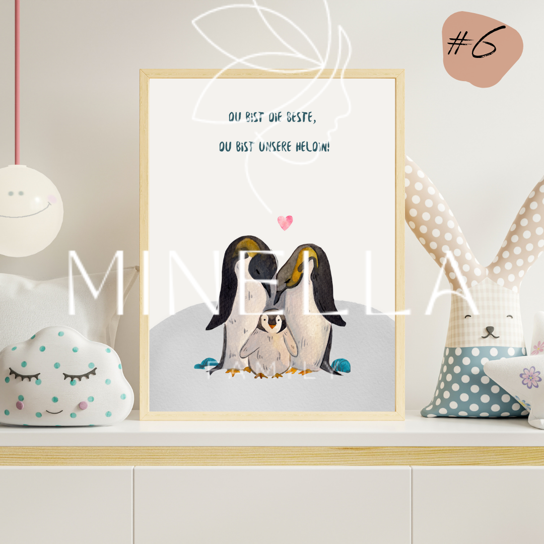 Kreative Affirmationsposter - Positive Gedanken zum Ausdrucken