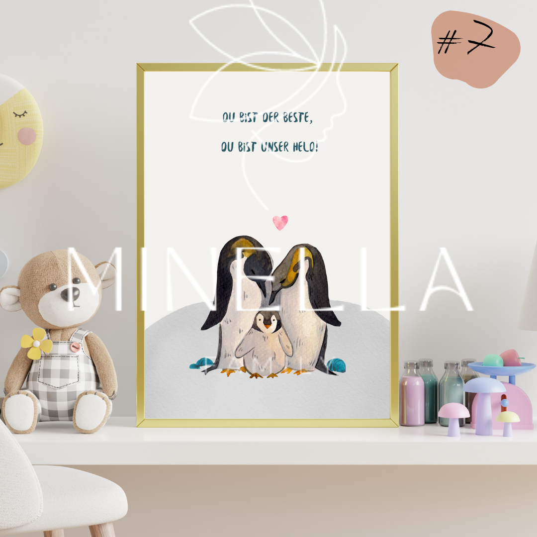 Kreative Affirmationsposter - Positive Gedanken zum Ausdrucken